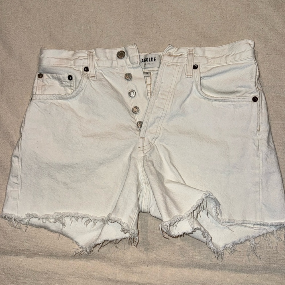 AGOLDE denim shorts